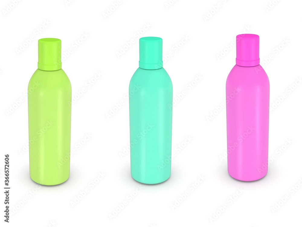 3d bottle mockup on white background 3d bottle mockup on white background