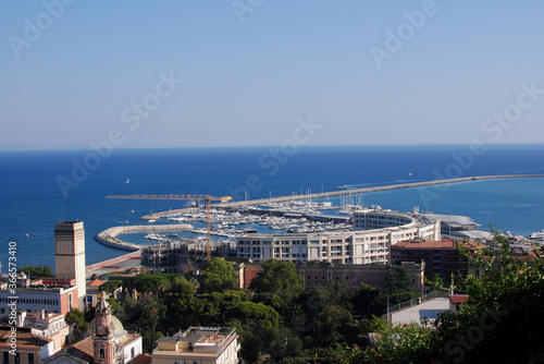 Italia  Salerno paesaggio marino Luglio 2020.