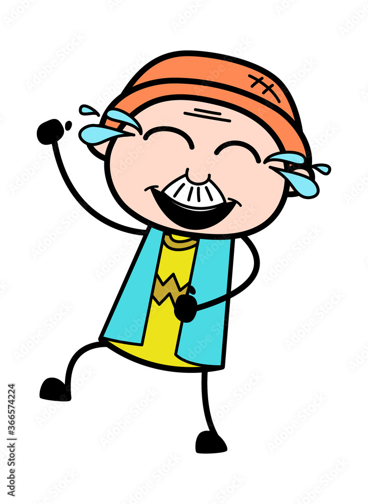 Cartoon Grandpa Laughing Cartoon Grandpa Laughing