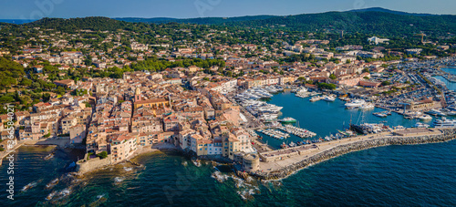 Fototapeta Naklejka Na Ścianę i Meble -  Saint Tropez in France located at the Mediterranian Sea at the Cote D Azur - travel photography