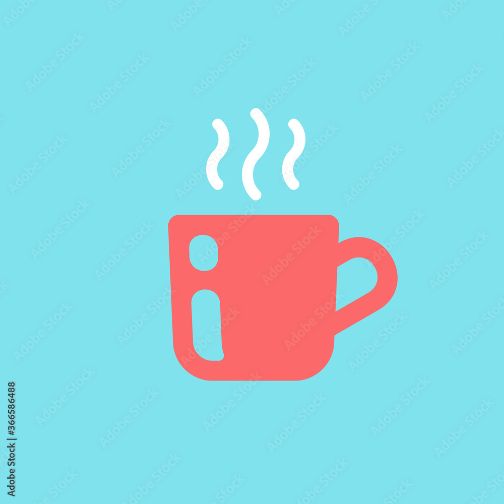 Coffee cup logo. Icon design. Template elements Coffee cup logo. Icon design. Template elements
