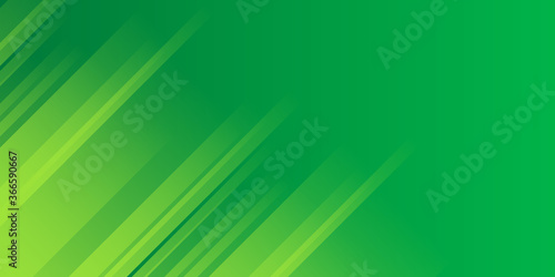 Abstract modern green lines background vector illustration