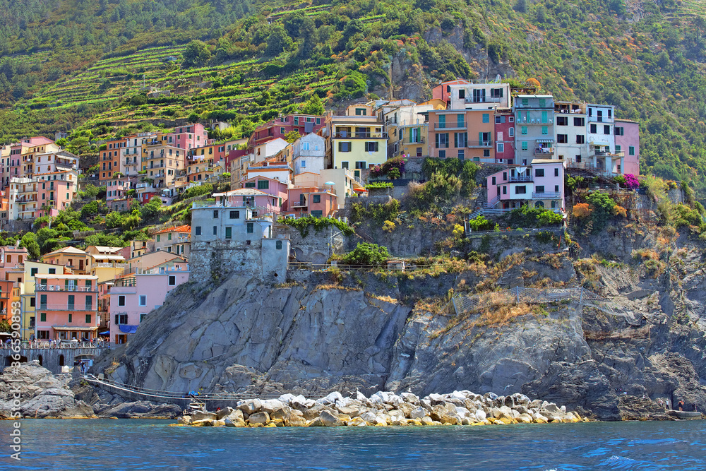 Corniglia Vilage, Cinque Terre, Italy, Europe