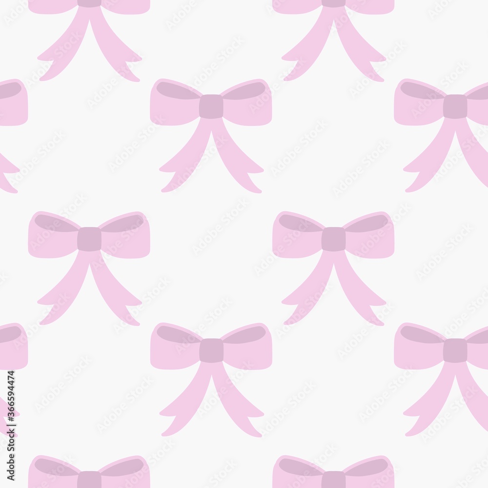 seamless pattern with pink bows seamless pattern with pink bows