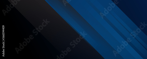 Modern abstract blue black banner background with light multiply and shiny effect vector illustration. Suit for business, corporate, banner, backdrop and much more