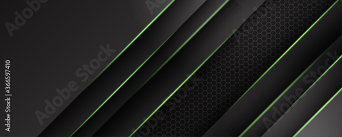 Abstract light green black metal dotted texture background. Suit for presentation design with modern corporate and business concept.