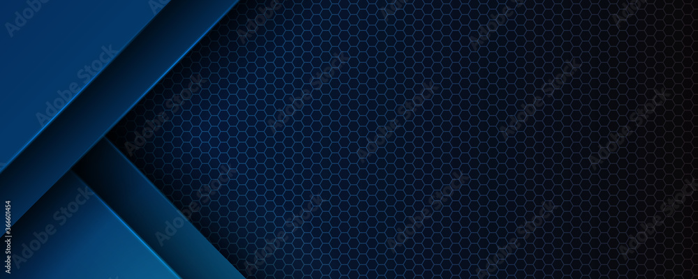 Abstract blue light 3D arrow direction on dark grey blank space design modern futuristic technology background vector illustration. Abstract blue light 3D arrow direction on dark grey blank space design modern futuristic technology background vector illustration.
