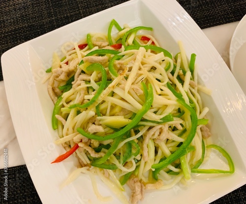 Salade de légumes, plat chinois