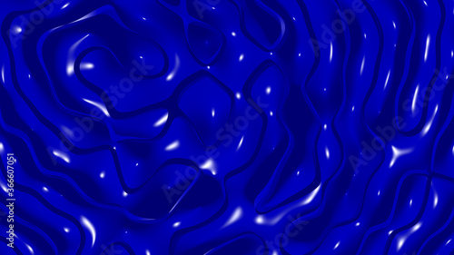 Uniform 3D abstract background of simple patterns of DUKE BLUE color with lighting and shadows for various applications needing colorful areas. architecture and castle
