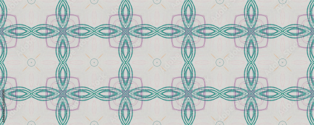 Hand Drawn Geometrical Pattern. Simple Flora Hand Drawn Geometrical Pattern. Simple Flora