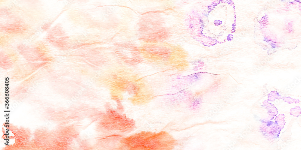 Obraz premium Tiger Colorful Hand Drawn Leather. Caramel Tiger