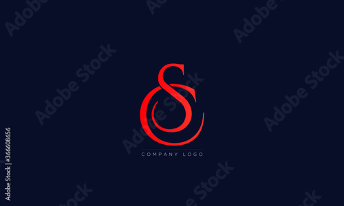 CS or SC Logo Initial letter Design Template Vector