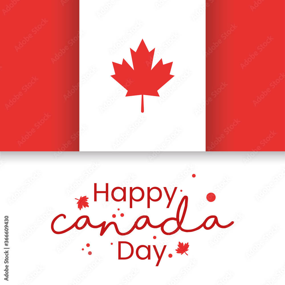 Canada day card Canada day card