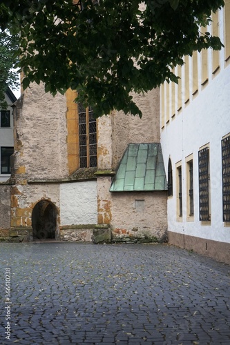 Bielefeld Klosterplatz, Jodokuskirche,Kloster photo