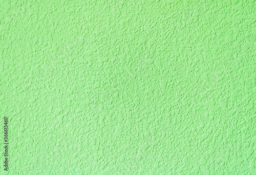 Pure green color wall texture background