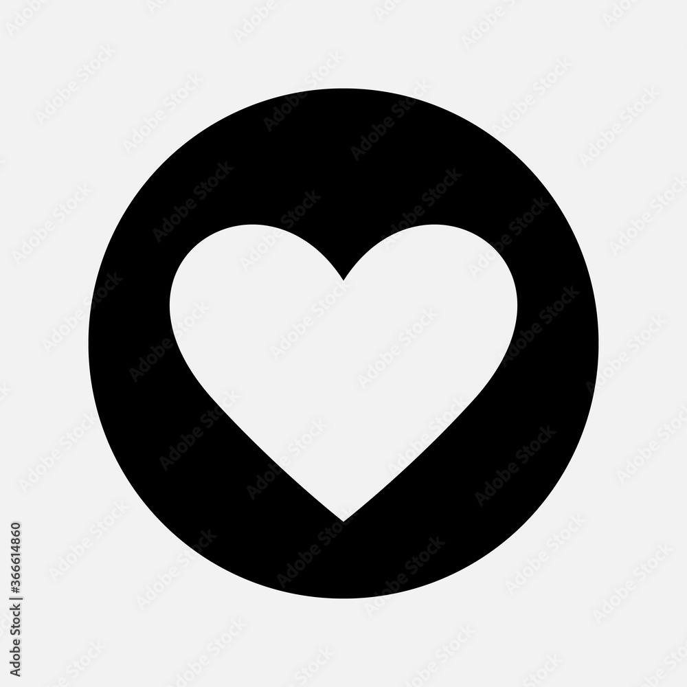 Heart icon illustration isolated on white background. Love, romance, like symbol. Heart icon illustration isolated on white background. Love, romance, like symbol.