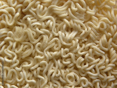 Yellowish white color raw dried Instant noodles