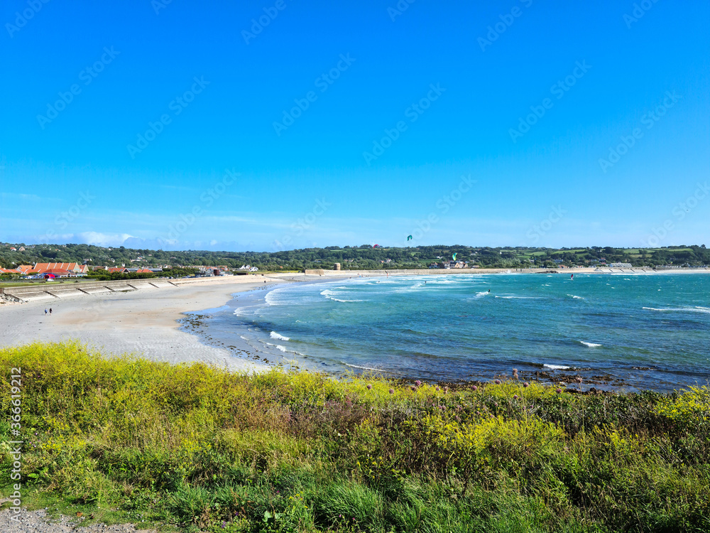 Vazon Bay, Guernsey Channel Islands