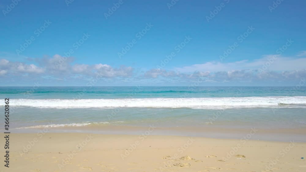 4K. Beautiful sea landscape, Phuket, Thailand. Summer Beach And Sea. Landscape view of beach sea sand and sky in summer day. Beach space area. At Patong Beach, Phuket, Thailand. 4K UHD. Video Clip 4K. Beautiful sea landscape, Phuket, Thailand. Summer Beach And Sea. Landscape view of beach sea sand and sky in summer day. Beach space area. At Patong Beach, Phuket, Thailand. 4K UHD. Video Clip