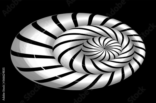 Abstract linear black and white Background