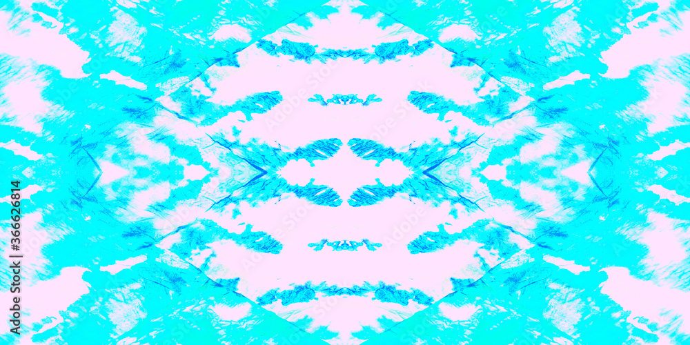 Seamless Pattern Textile Kaleidoscope. Aquarelle