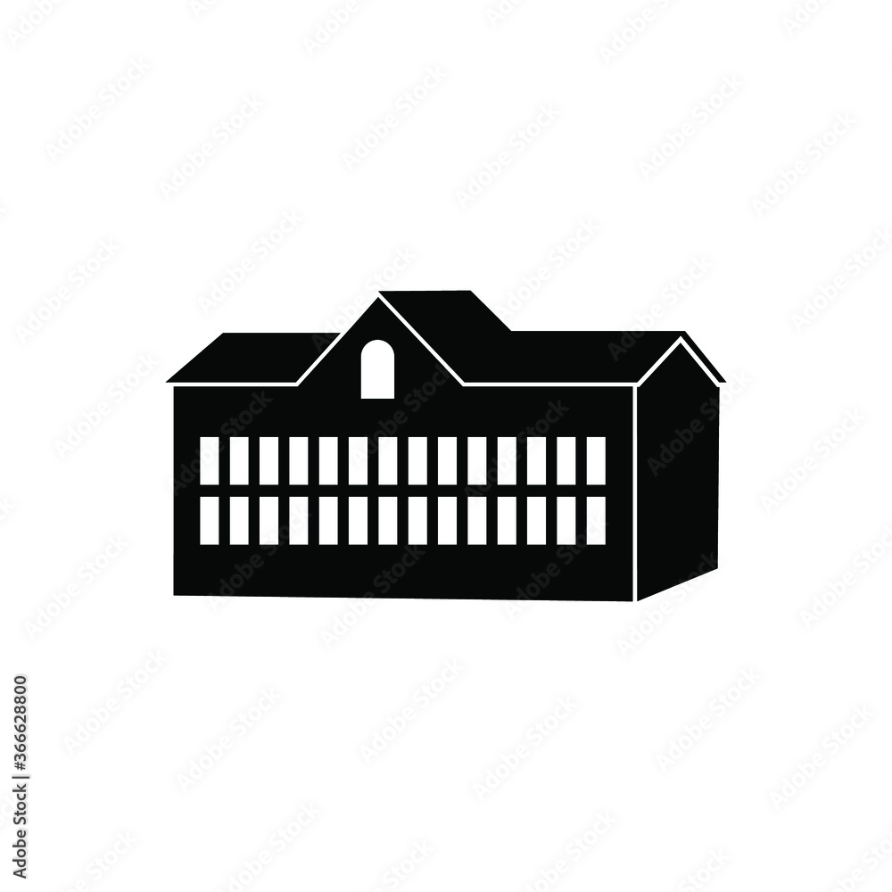 building icon vector sign isolated building icon vector sign isolated