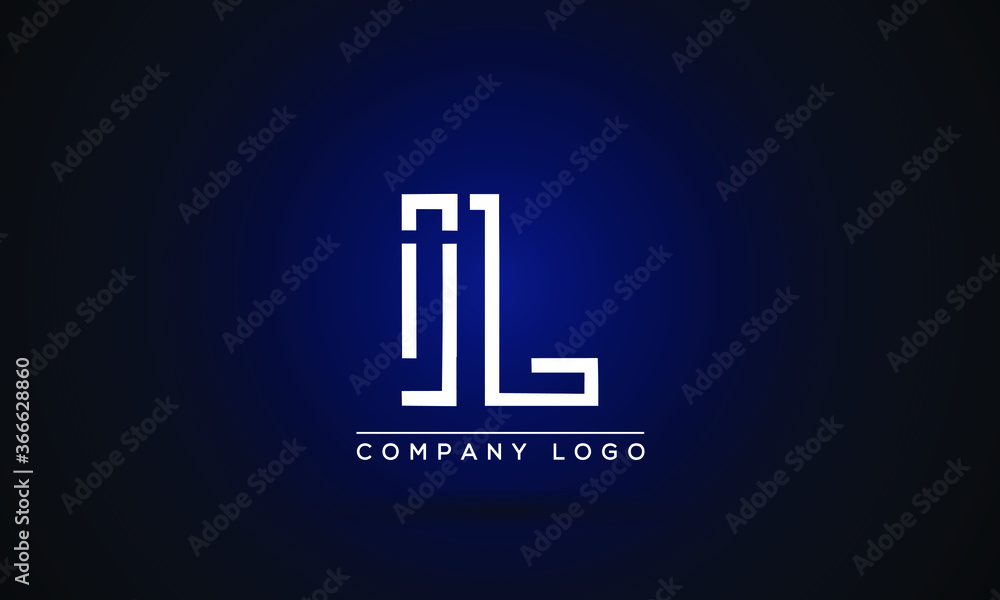 IL Logo Initial letter Design Template Vector IL Logo Initial letter Design Template Vector
