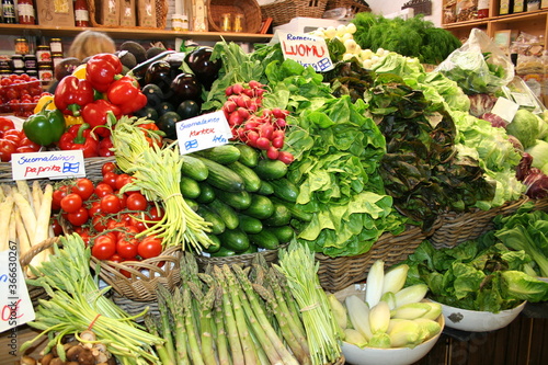 Vegetable Market in Helsinki, Finland  photo