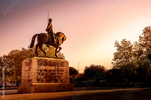 Canvas Print Estátua de D