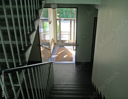 Entrance to a house in Helsinki, Finland