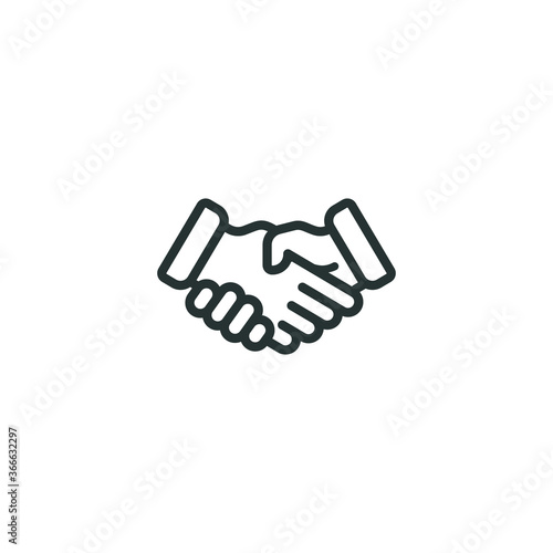  Hand shake icon logo design
