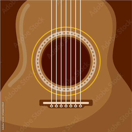 Classic acoustic guitar