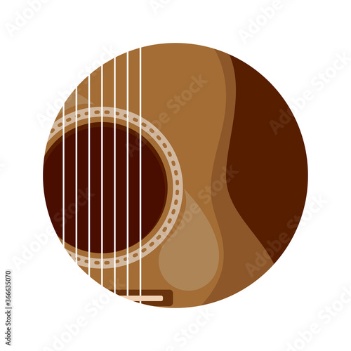 Classic acoustic guitar