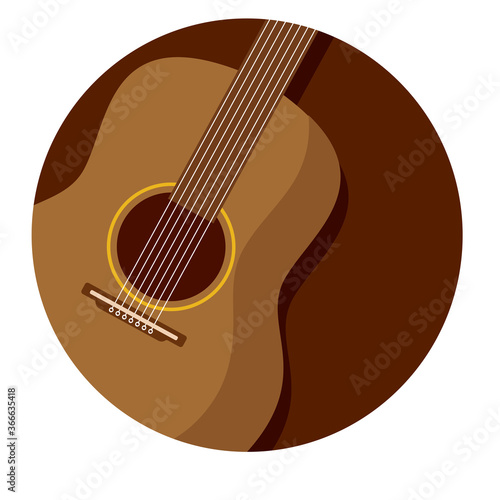 Classic acoustic guitar