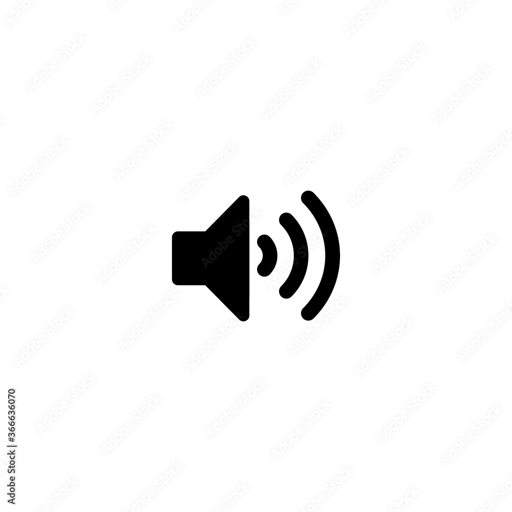 Speaker icon vector, technology icon Speaker icon vector, technology icon