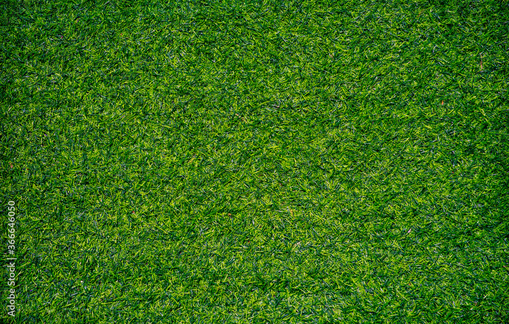 Fototapeta premium Top view of Artificial grass texture