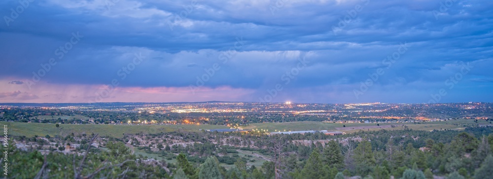 Storm Over Colorado Springs