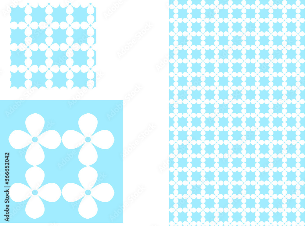 Set Of Cut Out Flower Pattern - Textile - Background - Wallpaper Set Of Cut Out Flower Pattern - Textile - Background - Wallpaper