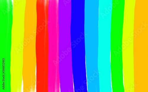 Minimalistic design with color gradients. Rainbow shades palette. Rainbow color gradations.  Variation of flag representing peace or gay pride flag or LGBT pride flag © Matteo Ceruti
