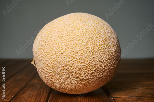 Ripe melon on a table