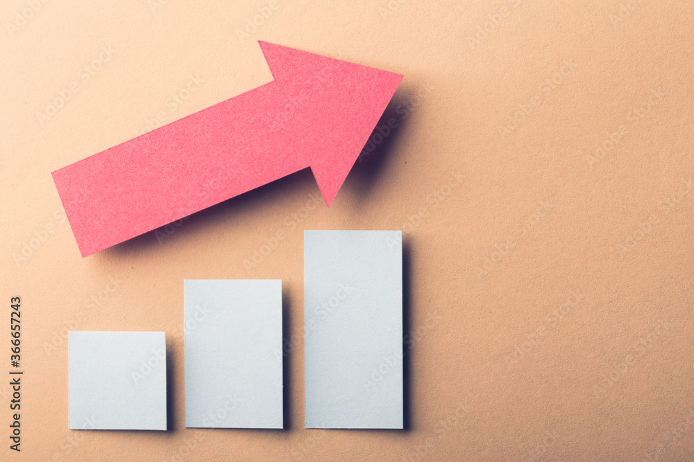 Growth Graph About Business Concept Growth Graph About Business Concept