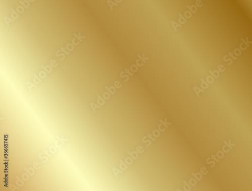 Vector of gold gradient. Gold gradient background texture metallic vector illustration for luxury frame, ribbon, banner, web, coin and label. Elegant light and shine vector template