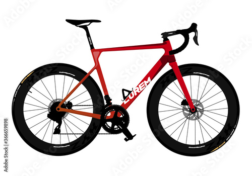 Road bike cycling for racing biking