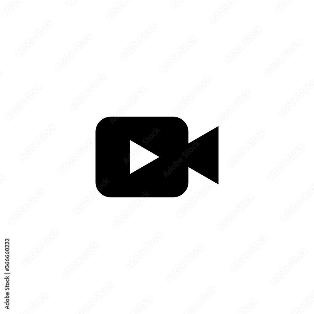 camera recorder icon vector symbol isolated illustration white background camera recorder icon vector symbol isolated illustration white background
