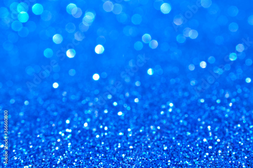 blue glitter abstract background 