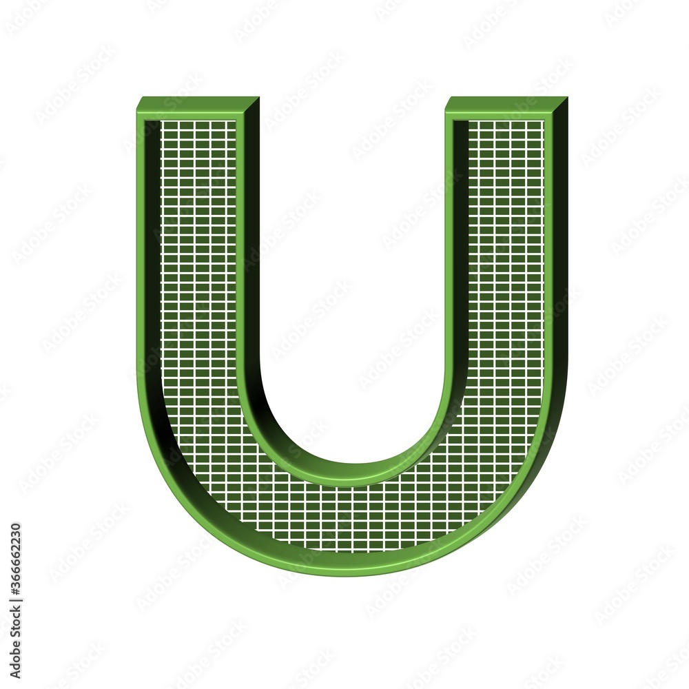 3D GREEN ENGLISH ALPHABET TEXT FILLED WITH BRICK PATTERN 3D GREEN ENGLISH ALPHABET TEXT FILLED WITH BRICK PATTERN