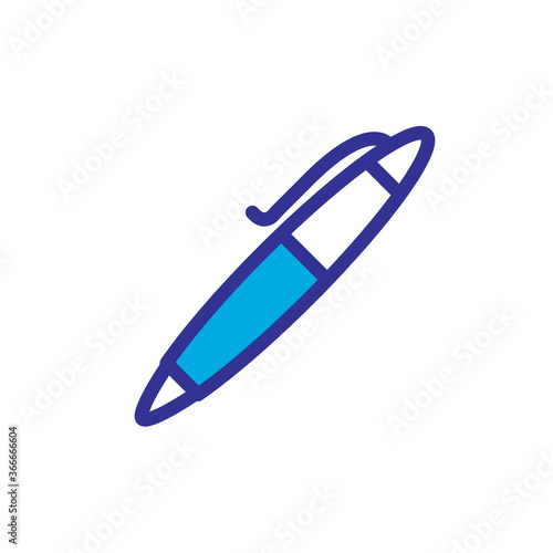 pen icon vector design trendy