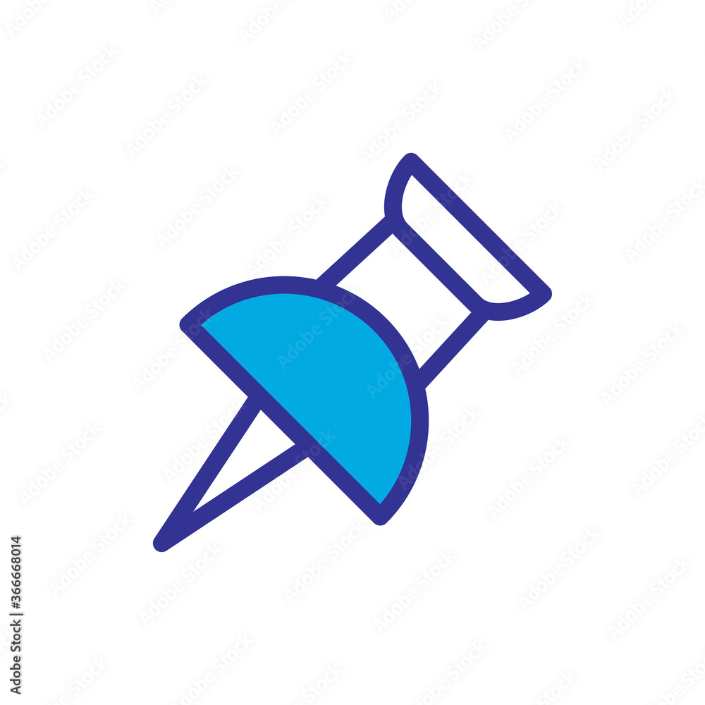 push pin icon vector design trendy push pin icon vector design trendy