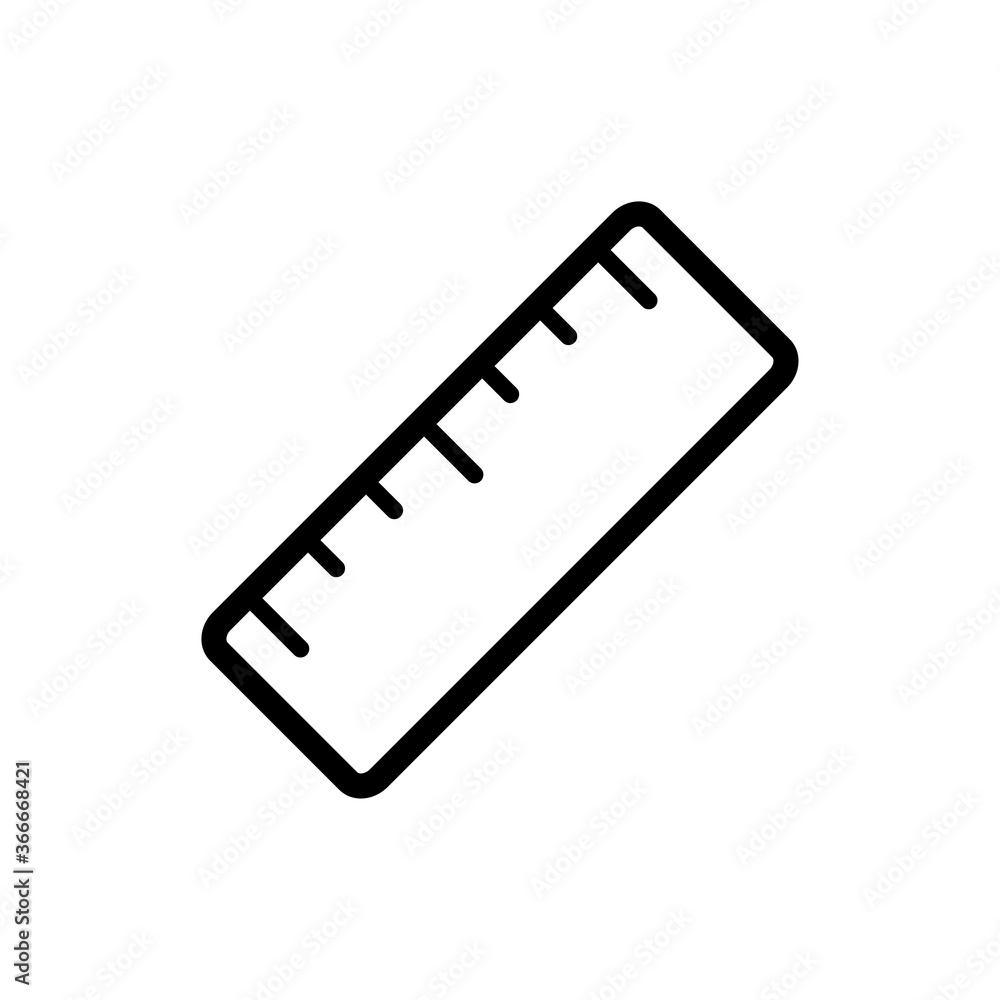 ruler icon vector design trendy ruler icon vector design trendy