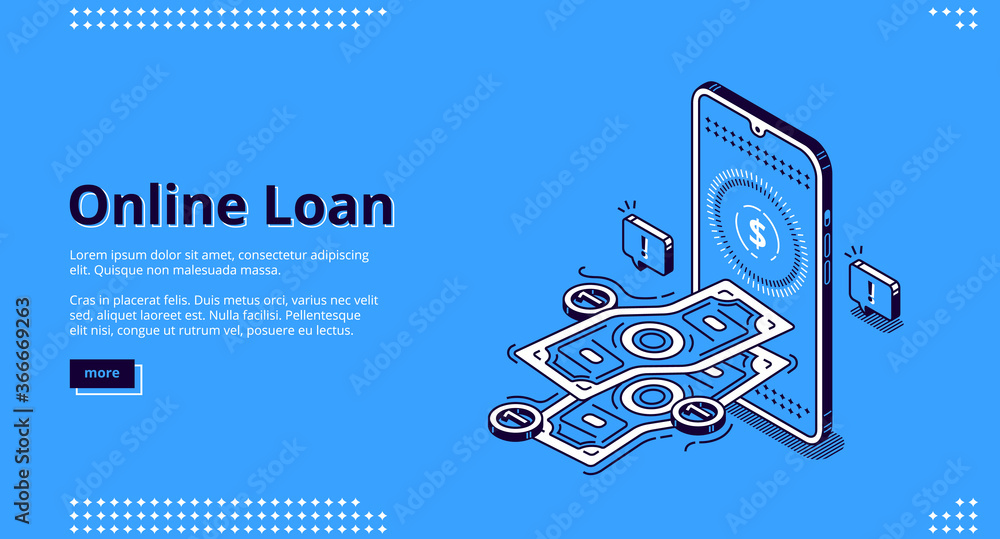Φωτογραφία Online loan banner